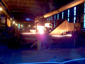 usine Ferropem La Léchère (73) convoyeur et charpente métallique